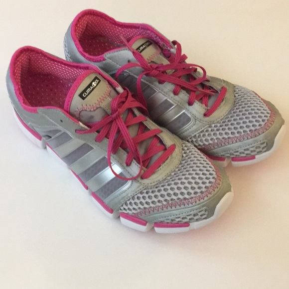 adidas grey and pink sneakers